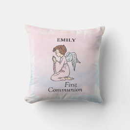 Cojín Decorativo Chica, primer ángel de la comunión