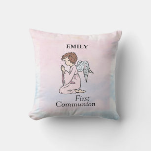 Cojín Decorativo Chica, primer ángel de la comunión