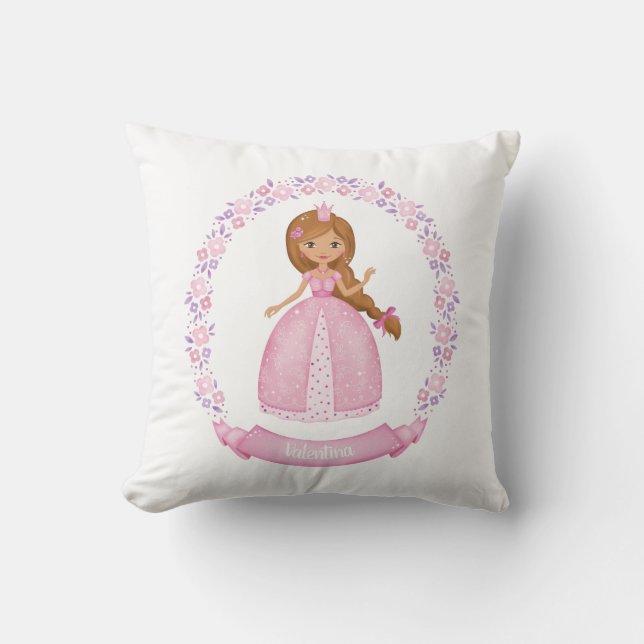 Cojín Decorativo Chica Princess (Anverso)