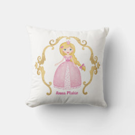 Cojín Decorativo Chica PrincessThrow Pillow
