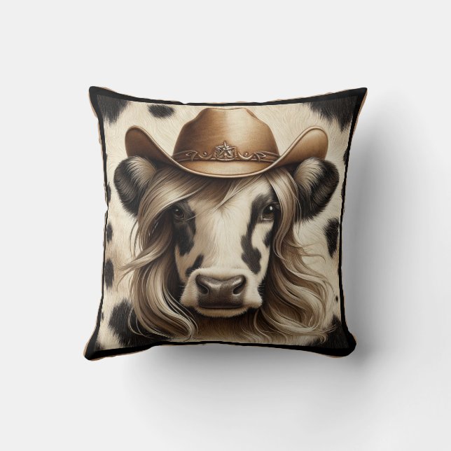 Cojín Decorativo Chica Rubia del Campo (Reverso)