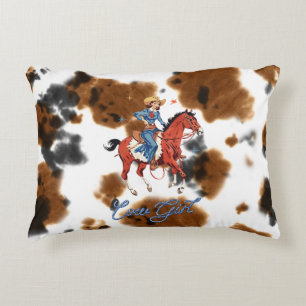 Cojín Decorativo Chica Wester Pillow