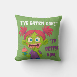 Cojín Decorativo Chica Zombie Reverse Side