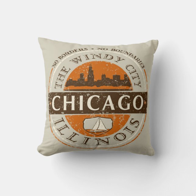 Cojín Decorativo Chicago Pillow (Anverso)