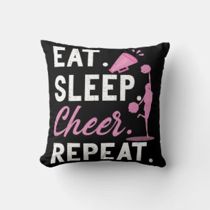 Cojín Decorativo Chicas animadores bailarines se toman el café mien