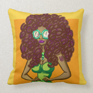 Cojín Decorativo Chicas con gafas