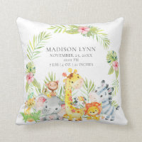 Chicas de animales de la jungla Estatua del bebé