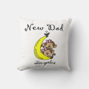 Cojín Decorativo Chicas gemelos Nuevos Regalos De Papá