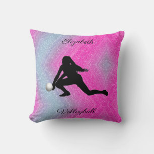 Cojín Decorativo Chicas Lindas Voleibol Pastel