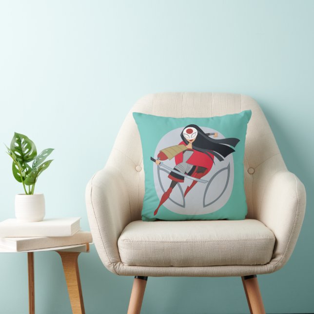 Cojín Decorativo CHICAS Super Hero de DC Katana (Silla)