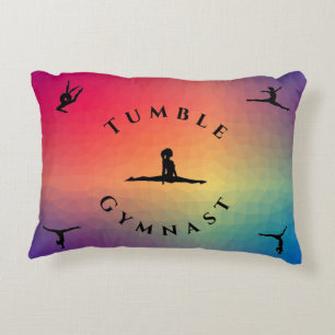Cojín Decorativo Chicas Tumblan Personalizado Gimnasta Pillow