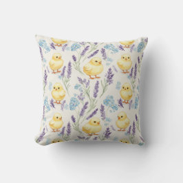 Cojín Decorativo Chicas y lavanda esponjosas por Natasha Us