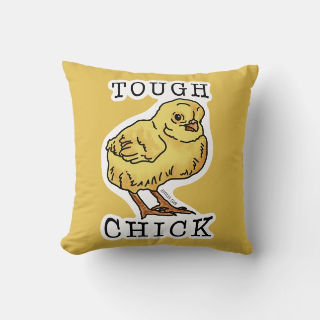 Cojín Decorativo Chick duro (Anverso)