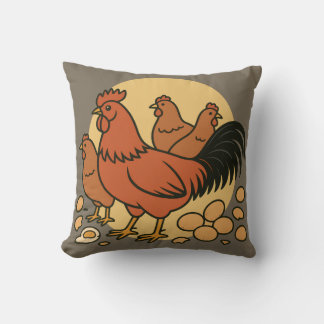 Cojín Decorativo Chicken Lover Throw Pillow