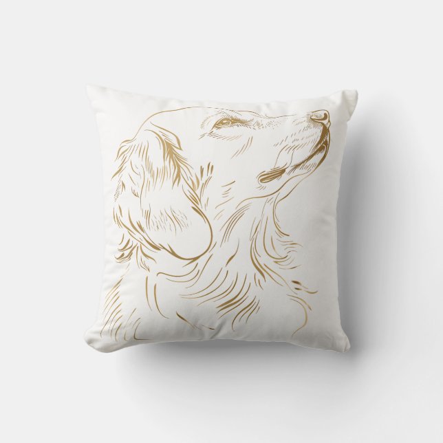 Cojín Decorativo Chien d'or (Anverso)