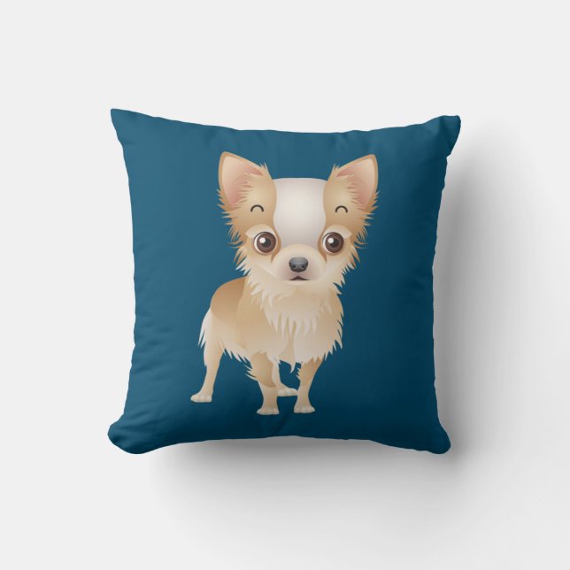 Cojín Decorativo chihuahua (Anverso)