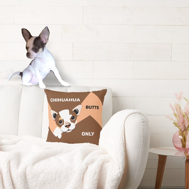 Cojín Decorativo Chihuahua Butts Only Novedad Pillow (Chihuahua Pillow)