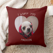 Chihuahua lindo wuff te amo corazón de San Valentí