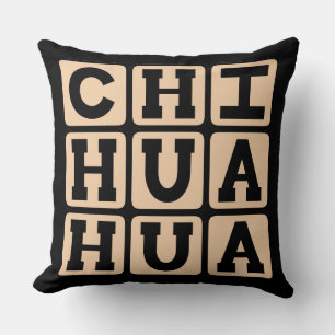 Cojín Decorativo Chihuahua, pequeña raza de perro de juguete