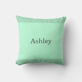 Cojín Decorativo Chihuahua Verde Menta Personalizado