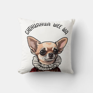 Cojín Decorativo Chihuahua wee wa