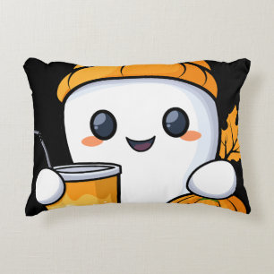 Cojín Decorativo Chill Ghost Coffee Cálido Cae