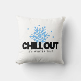 Cojín Decorativo Chill Out Winter Snowflake