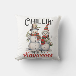 Cojín Decorativo Chillin Con Mis Nieves
