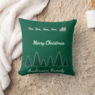 Cojín Decorativo Chimenea de la familia Evergreen Sleigh