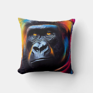 Cojín Decorativo Chimpanzee Ape Descubrimiento Animal Naturaleza de