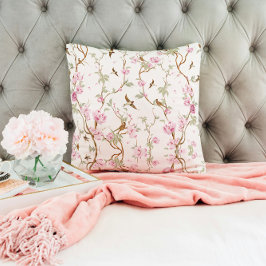 Cojín Decorativo Chinoiserie Floral Vintage