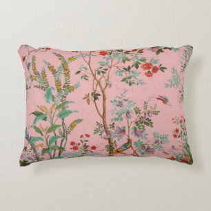 Cojín Decorativo Chinoiserie rosa