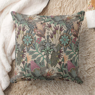 Cojín Decorativo chintz beis steampunk