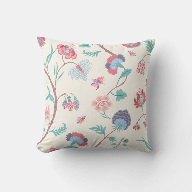 Cojín Decorativo Chintz print (Anverso)