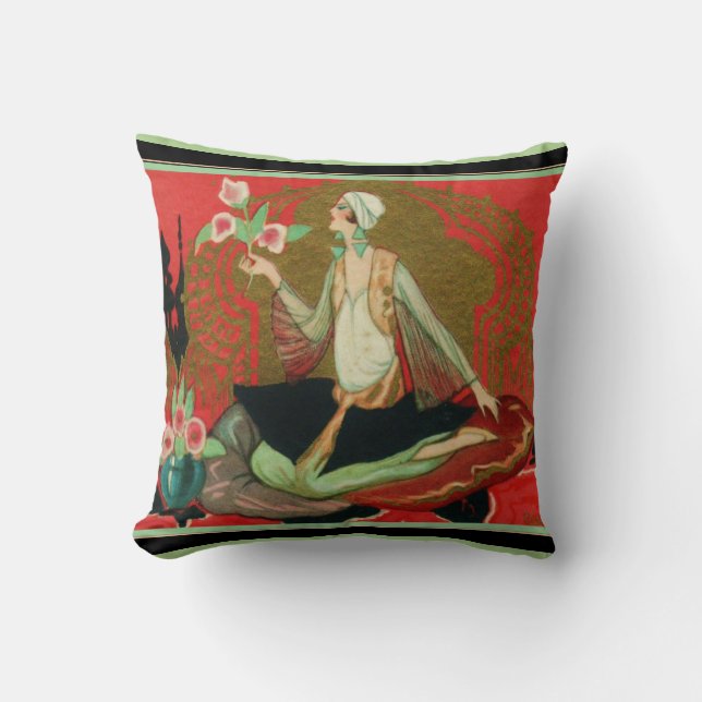 Cojín Decorativo Chiostri Art Deco (Anverso)