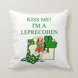 Cojín Decorativo chiste del leprechaun
