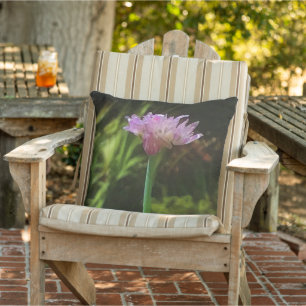 Cojín Decorativo Chives de flores y Palmetto