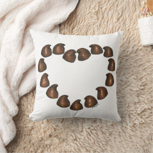 Cojín Decorativo Chocolate arroja coraje chocoholico dulce de San V