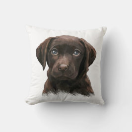 Cojín Decorativo Chocolate Labrador