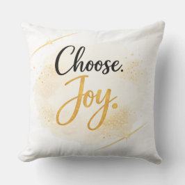 Cojín Decorativo Choose Joy Throw Pillow