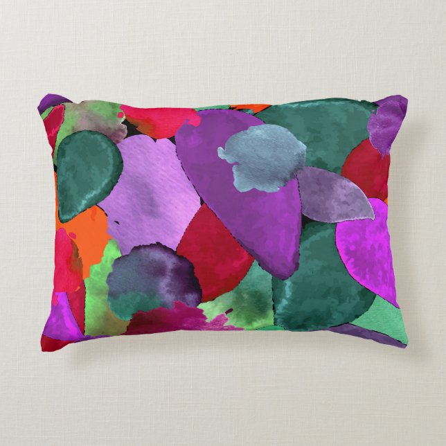Cojín Decorativo Choque de color (Anverso)