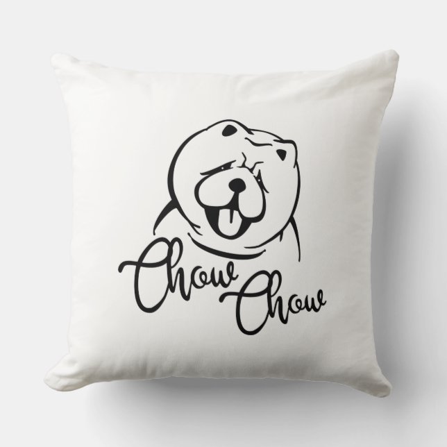 Cojín Decorativo Chow (Anverso)