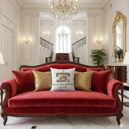 Cojín Decorativo Christ is the Center Christmas 