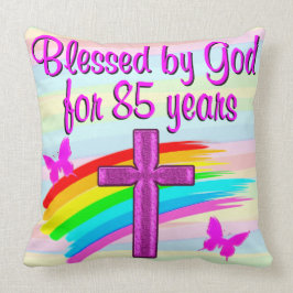 COJÍN DECORATIVO CHRISTIAN 85º CUMPLEAÑOS BLESSINGS PILLOW