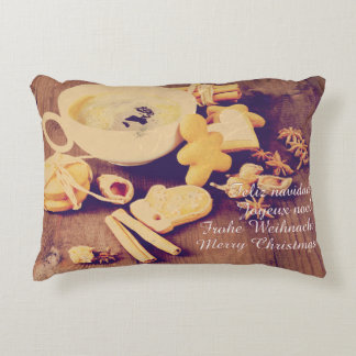 Cojín Decorativo Christmas Motif with Cookies, Sweets and Spices