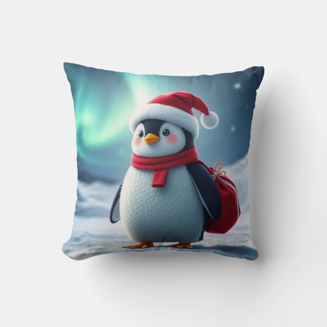 Cojín Decorativo Christmas penguin (Anverso)