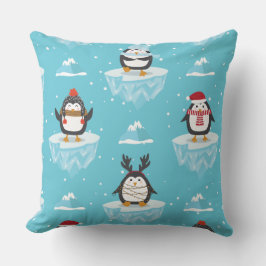Cojín Decorativo Christmas Pillow with Iceberg Pattern