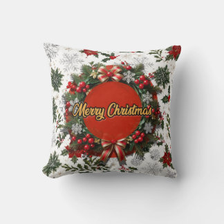 Cojín Decorativo Christmas pillows with snowflakes