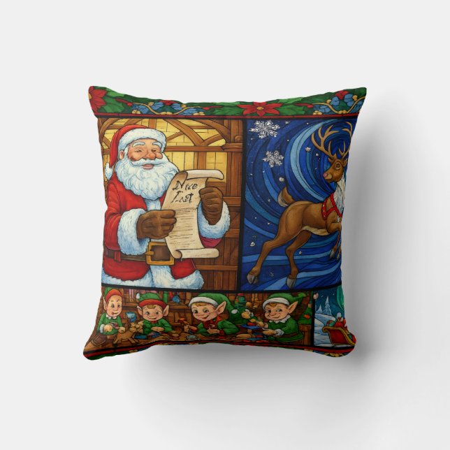 Cojín Decorativo Christmas Throw Pillow (Reverso)