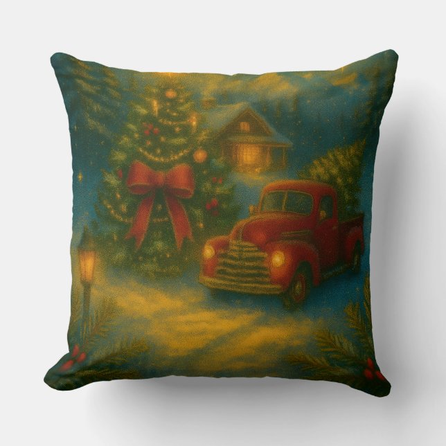 Cojín Decorativo Christmas Throw Pillow (Anverso)